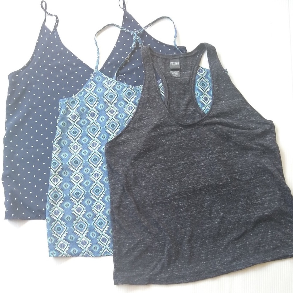 Set of 3 Fluttery, Flowy, Comfy Tank Tops